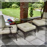 L09. Brown Jordan Elegance patio furniture. 